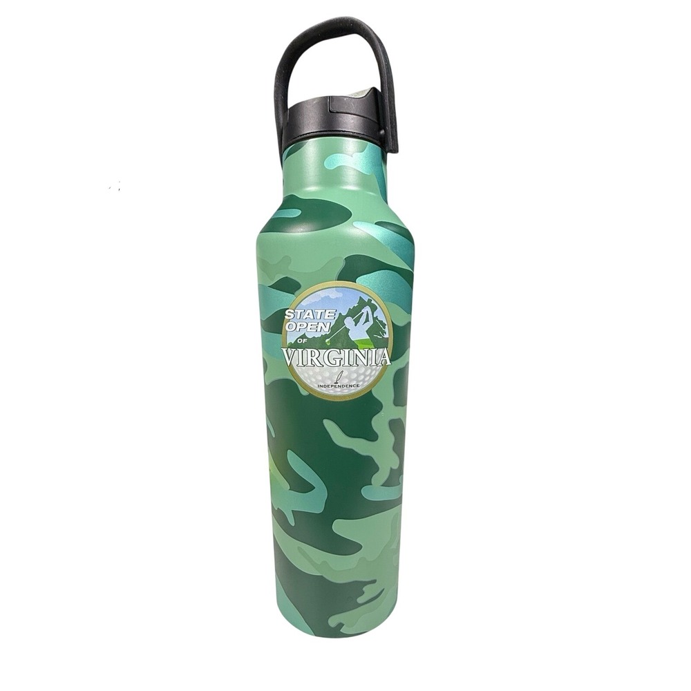 Corkcicle Sport Canteen 20oz‎ Insulated Water Bottle Virginia  Golf Camo